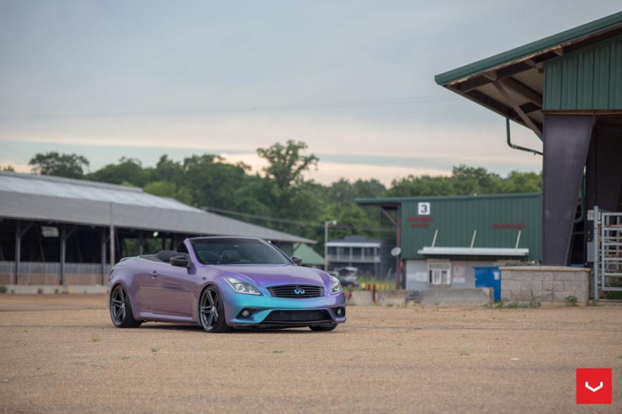  Infiniti G37 Convertible on Vossen Wheels (VFS5) 2017 года  (фото 5 из 25)